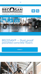 Mobile Screenshot of becosan.com